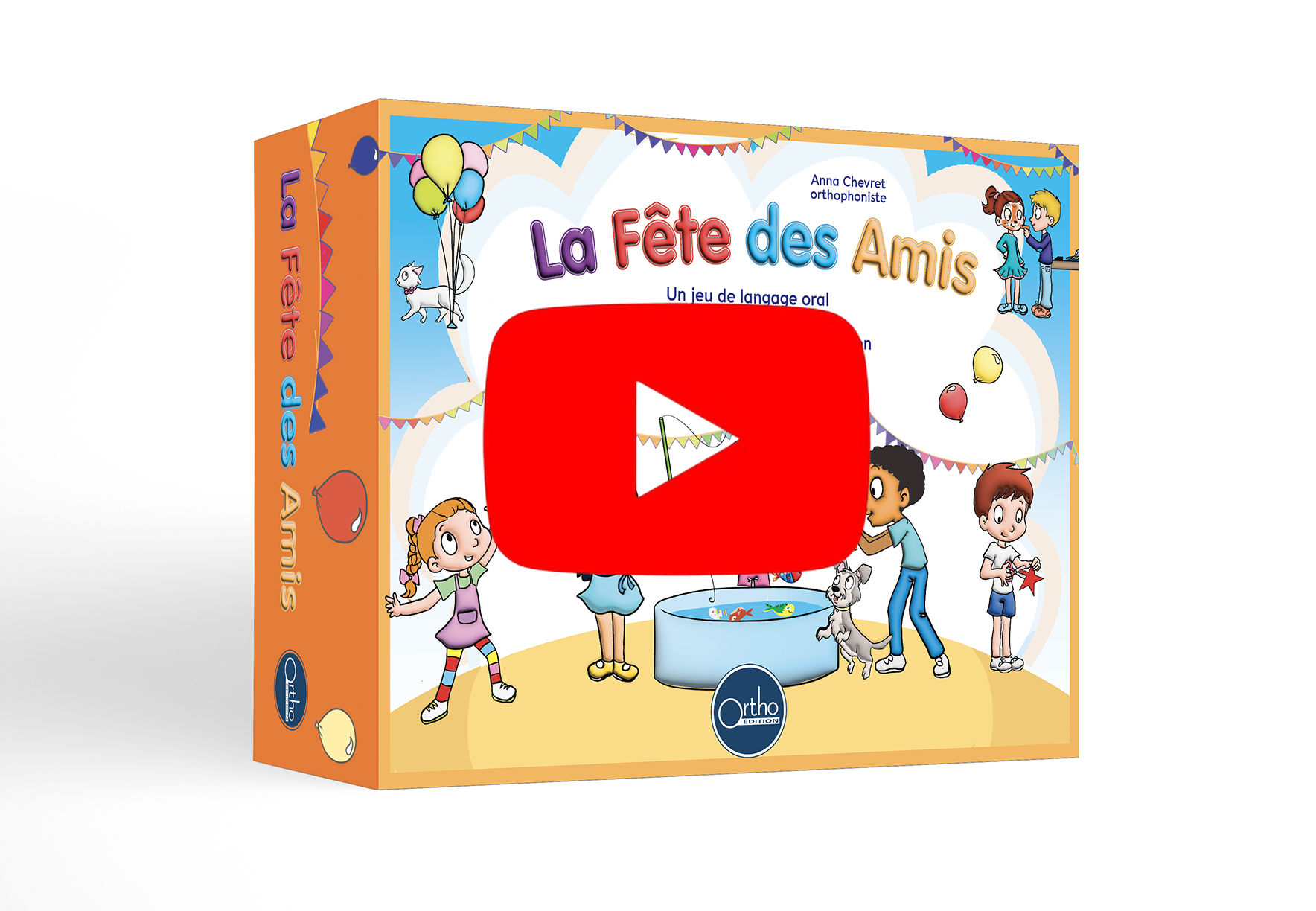 Image de La fête des amis, produit d'Ortho Édition